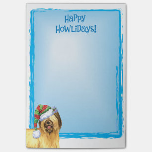 Happy Howlidays Briard Post-it® Notes