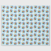 Happy Howlidays Bullmastiff Cadeaupapier (Vlak)