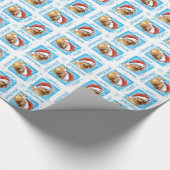 Happy Howlidays Cairn Terrier Cadeaupapier (Hoek)