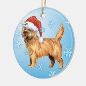 Happy Howlidays Cairn Terrier Keramisch Ornament (Links)
