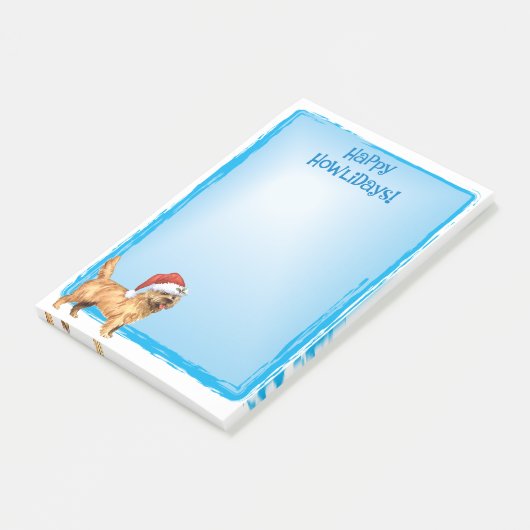 Happy Howlidays Cairn Terrier Post-it® Notes (Schuin)