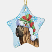 Happy Howlidays Cane Corso Keramisch Ornament (Links)