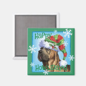 Happy Howlidays Cane Corso Magneet (Voorkant / Achterkant)