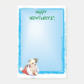 Happy Howlidays Chinese Crested Post-it® Notes (Voorkant)