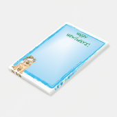 Happy Howlidays Chow Chow Post-it® Notes (Schuin)