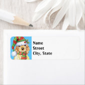 Happy Howlidays Cocker Spaniel Etiket (Insitu)