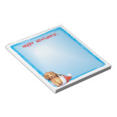 Happy Howlidays Dachshund Notitieblok (Schuin)