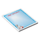 Happy Howlidays Dalmatian Notitieblok (Schuin)