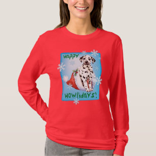 Happy Howlidays Dalmatian T-shirt