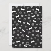 Happy Howlidays Dog Holiday Card  Feestdagenkaart (Achterkant)