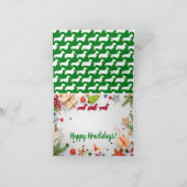 Happy Howlidays Feestdagen Kaart (Binnen)