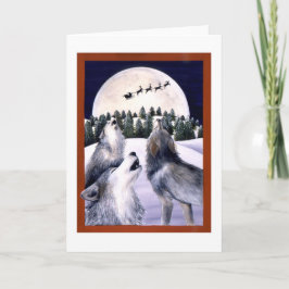 Happy Howlidays Feestdagen Kaart