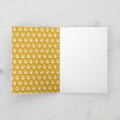 Happy Howlidays French Bulldog Dog Kerstmis Feestdagen Kaart (Binnen)