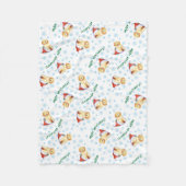 Happy Howlidays Golden Fleece Deken (Voorkant)