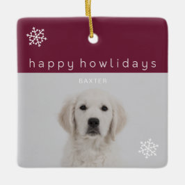 Happy Howlidays Grafiefoto Keramisch Ornament