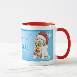 Happy Howlidays Grote Pyreneeën Mok