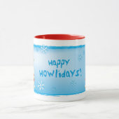 Happy Howlidays Grote Pyreneeën Mok (Midden)