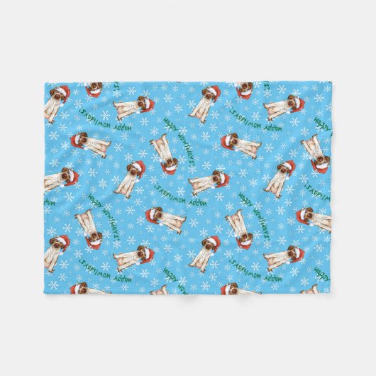 Happy Howlidays GWP Fleece Blanket Deken (Voorkant (Horizontaal))