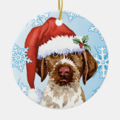 Happy Howlidays GWP-keramische versiering Keramisch Ornament (Voorkant)