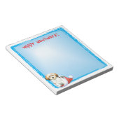 Happy Howlidays Havanese Notitieblok (Schuin)