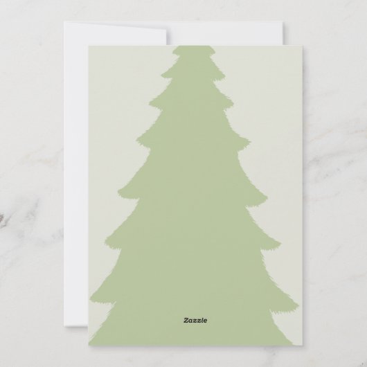 Happy Howlidays hond foto groen Kerstmis Feestdagenkaart (Achterkant)