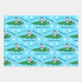 Happy Howlidays Inpakpapier Vel