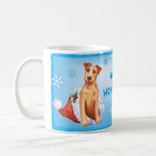 Happy Howlidays Irish Terrier Mok