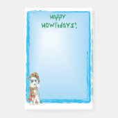 Happy Howlidays Italiaans Greyhound Post-it® Notes (Voorkant)