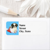 Happy Howlidays Japanse Chin Etiket (Insitu)