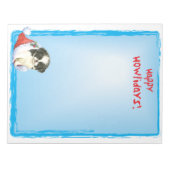 Happy Howlidays Japanse Chin Notitieblok (Voorkant)