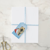 Happy Howlidays Keeshond Cadeaulabel (Met Touw)