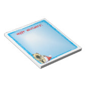 Happy Howlidays Keeshond Notitieblok (Schuin)