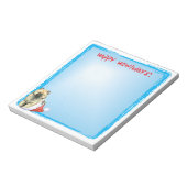 Happy Howlidays Keeshond Notitieblok (Linkerzijde)