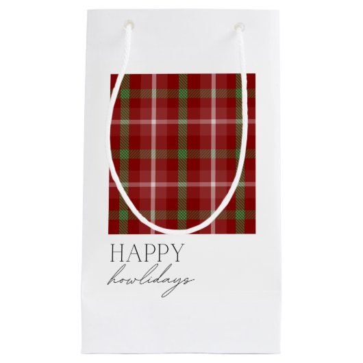 Happy Howlidays Klein Cadeauzakje (Voorkant)