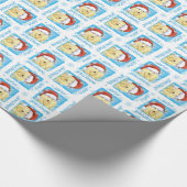 Happy Howlidays Komondor Cadeaupapier (Hoek)