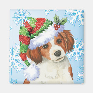 Happy Howlidays Kooikerhondje Magneet