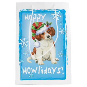 Happy Howlidays Kooikerhondje Medium Cadeauzakje
