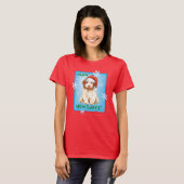 Happy Howlidays Lagotto Romagnolo T-Shirt (Voorkant volledig)