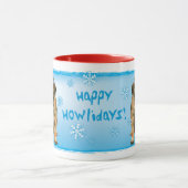 Happy Howlidays Leonberger Mok (Midden)