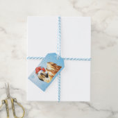 Happy Howlidays Lhasa Apso Cadeaulabel (Met Touw)