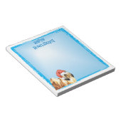 Happy Howlidays Lhasa Apso Notitieblok (Schuin)