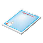 Happy Howlidays Maltese Notitieblok (Linkerzijde)