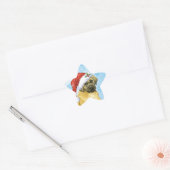Happy Howlidays Mastiff Ster Sticker (Envelop)