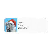 Happy Howlidays Mastino Label (Voorkant)