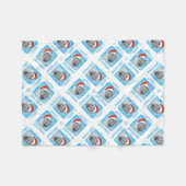 Happy Howlidays Neapolitan Mastiff Fleece Blanket Deken (Voorkant (Horizontaal))