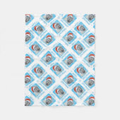 Happy Howlidays Neapolitan Mastiff Fleece Blanket Deken (Voorkant)