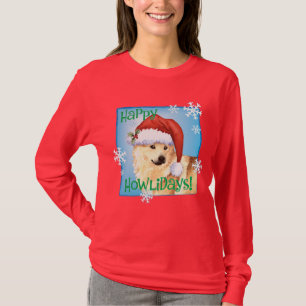 Happy Howlidays Noors Buhund T-shirt