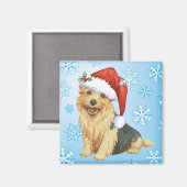 Happy Howlidays Norfolk Terrier Magneet (Voorkant / Achterkant)