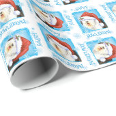 Happy Howlidays Old English Sheepdog Cadeaupapier (Rol Hoek)