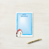 Happy Howlidays Old English Sheepdog Post-it® Notes (Op bureau)